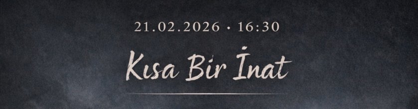 KISA BİR İNAT